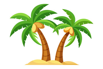 coconut tree illustration