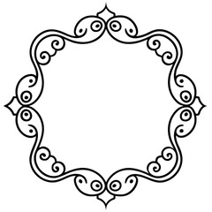 Elegant Line Art Borders & Frames Collection – Simple Vector Design, White Background