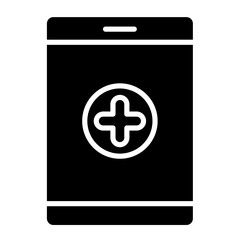 Obraz premium Mobile Vector Icon