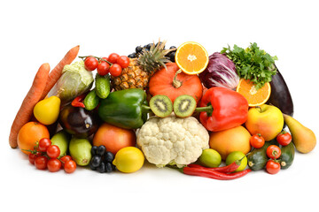 A Colorful and Healthy Variety of Fruits and Vegetables