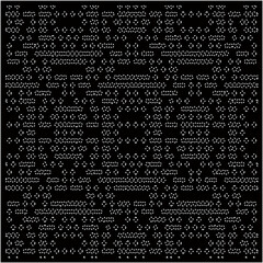 dot ornament.
white dots, dash, blank, dot art, point, period, pattern, monochrome, dotted, spots, black, background, duotone, backdrop, dark, art, design, texture, template, abstract background, shap