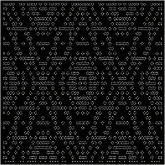 dot ornament.
white dots, dash, blank, dot art, point, period, pattern, monochrome, dotted, spots, black, background, duotone, backdrop, dark, art, design, texture, template, abstract background, shap