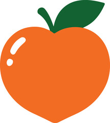 vector illustration of an apple