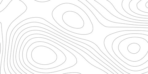 Abstract seamless topographic pattern featuring intricate white contour lines on a deep black background, stylized mountain relief with geographic map elevations, paper texture and height variations.