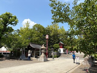 富岡八幡宮の境内