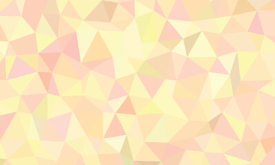 Obraz premium Soft Pastel Abstract Geometric Background Pattern with Triangles