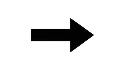 Abstract black and white geometric arrow design