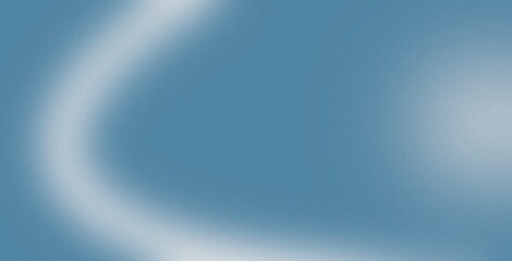 Fototapeta premium Blue white abstract gradient background, grain texture effect dark vibrant color flow wave on backdrop.