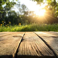 Wooden Tabletop Background Image