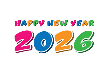 happy new year 2026 background