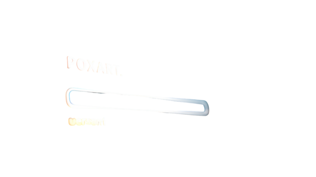 POXART loading screen digital art progress bar - Powered by Adobe