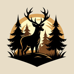 deer in the forest