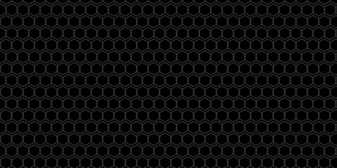 Naklejka premium Carbon fiber texture background with a metallic honeycomb grid pattern