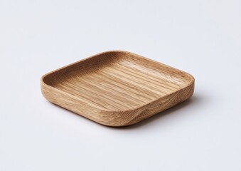 Square wooden dish (1)