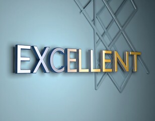 Modern, stylized wordmark of "EXCELLENT