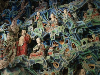 Longxing Temple in Zhengding Ancient City, Zhengding County, Hebei Province, China