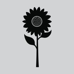 Sunflower Nature Sketch Design