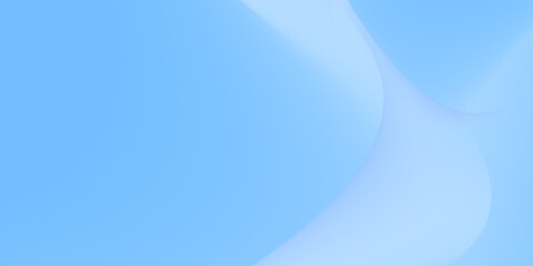 Abstract illustration background of curved waves in a blue gradient.