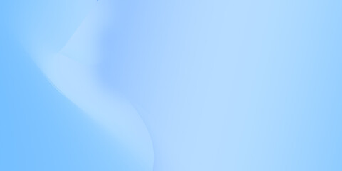 Abstract illustration background of curved waves in a blue gradient.