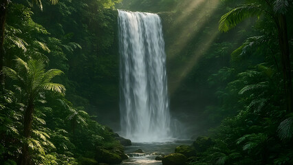 waterfall in the forest