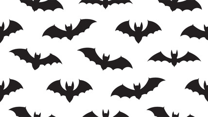 Naklejka premium Seamless Black Silhouette Pattern Collection – Minimal Vector Shapes on Transparent Background