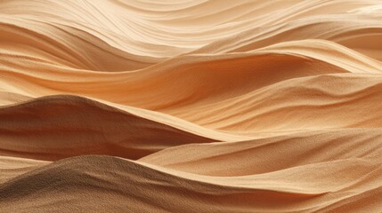 Obraz premium Close-up View of Soft Sand Dunes with Textured Patterns and Colors