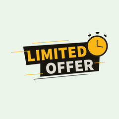 Limited offer button template