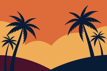 palm tree on the beach