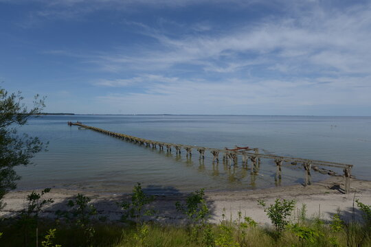 Alte Seebr&uuml;cke Flensburger F&ouml;rde