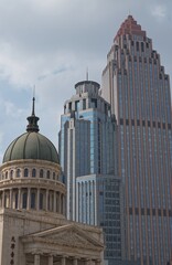 Architecture details of Tianjin City, China