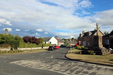 Fototapeta premium Mercat Cross, Pencaitland, East Lothian.