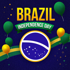 Brazil independence day social media
