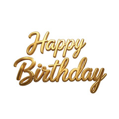 Naklejka premium Golden 3D 