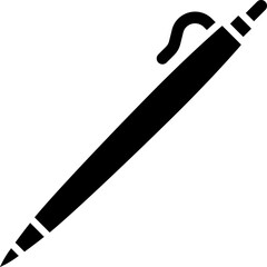 Pen Icon.Pen Line Icon with Editable Stroke and Pixel Perfect.classic hand writing tool for calligraphy.Copywriting Related Vector, pen logo silhouette vector design template premium, sign up icon