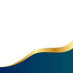 Gold Gradient Corner