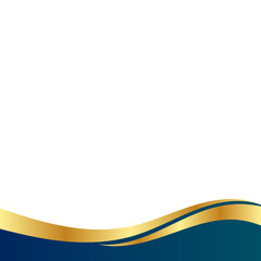 Gold Gradient Corner