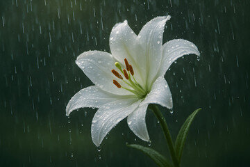 Spring Rain Showers on lili