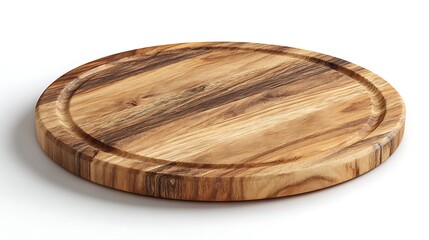 white background wooden board mat