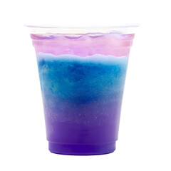 A Refreshing Tropical Drink with Vibrant Colors, Perfect for Summer Enjoyment