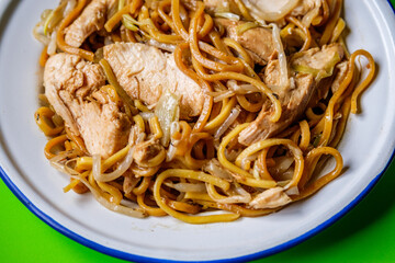 Chicken Chow Mein Delicious Asian Meal
