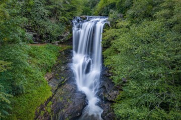 Fototapeta premium Dry Falls near Highlands, North Carolina