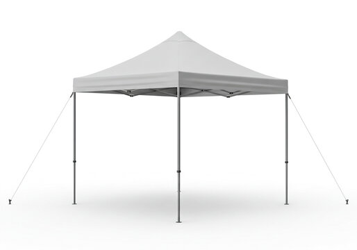 Portable pop up tent for events, trade shows, and outdoor activities offers shade in a clean design