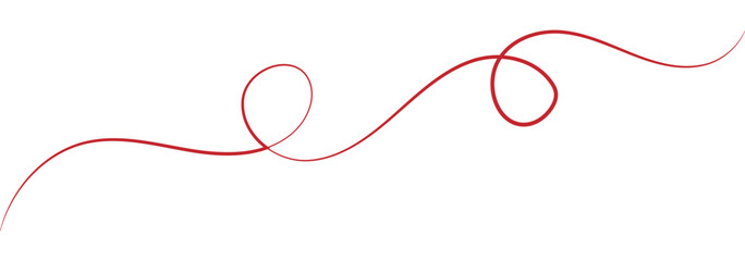 Thin line wavy background. Vector illustration isolated on white background. Technology abstract lines vector illustration. eps 10