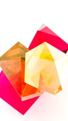 Abstract geometric shapes in vibrant colors (7)