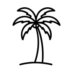 palm tree vector illustration
