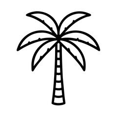 palm tree vector illustration