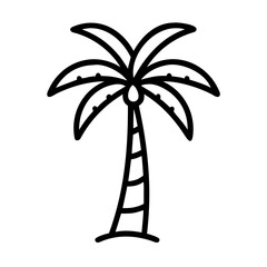 palm tree vector illustration