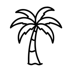 palm tree vector illustration