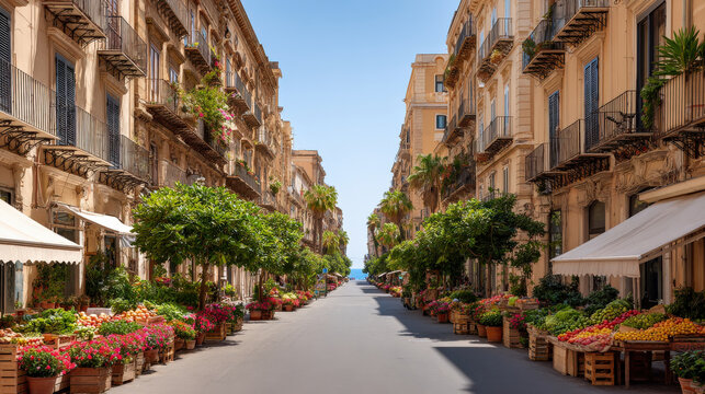 experience rich culture of sicily through its traditional markets where locals gather to sell fresh produce