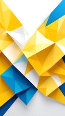 Abstract geometric shapes, vibrant colors (2)